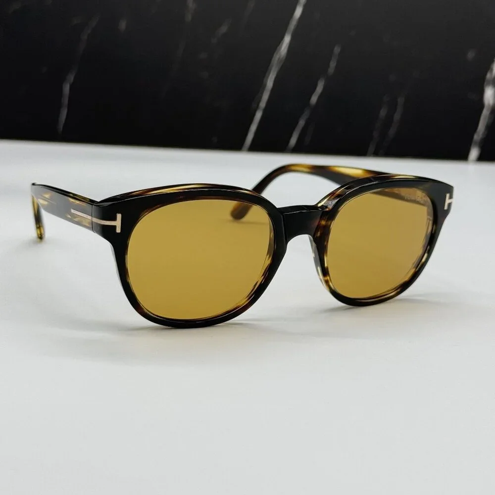NEW TOM FORD MERT TF1180 52E HAVANA MEN SUNGLASSES TOM FORD MERT FT1180 52E